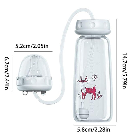 Hands-free Baby Feeding Bottle