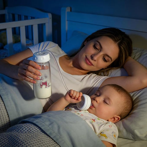 Hands-free Baby Feeding Bottle