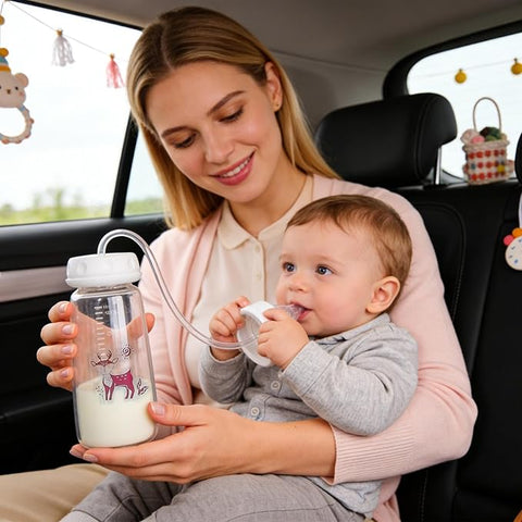 Hands-free Baby Feeding Bottle